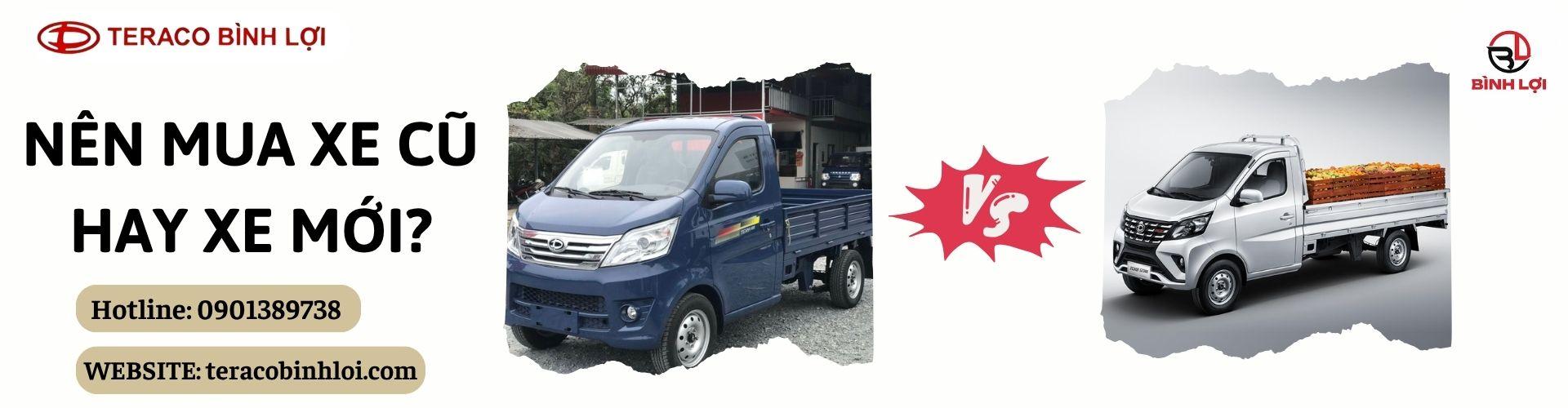 Mua xe tải mới hay cũ: Đâu là lựa chọn phù hợp nhất cho tài xế và doanh nghiệp nhỏ?