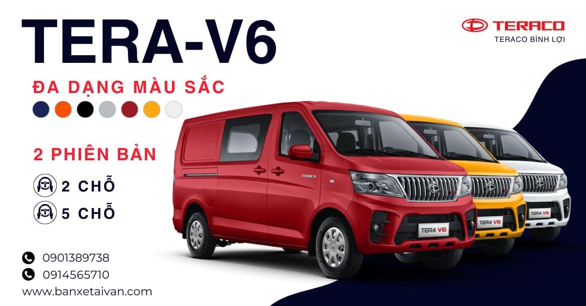 Mua xe tải Tera V6 chính hãng tại Quận Tân Bình – Đại lý Teraco Bình Lợi, giá tốt, trả góp linh hoạt